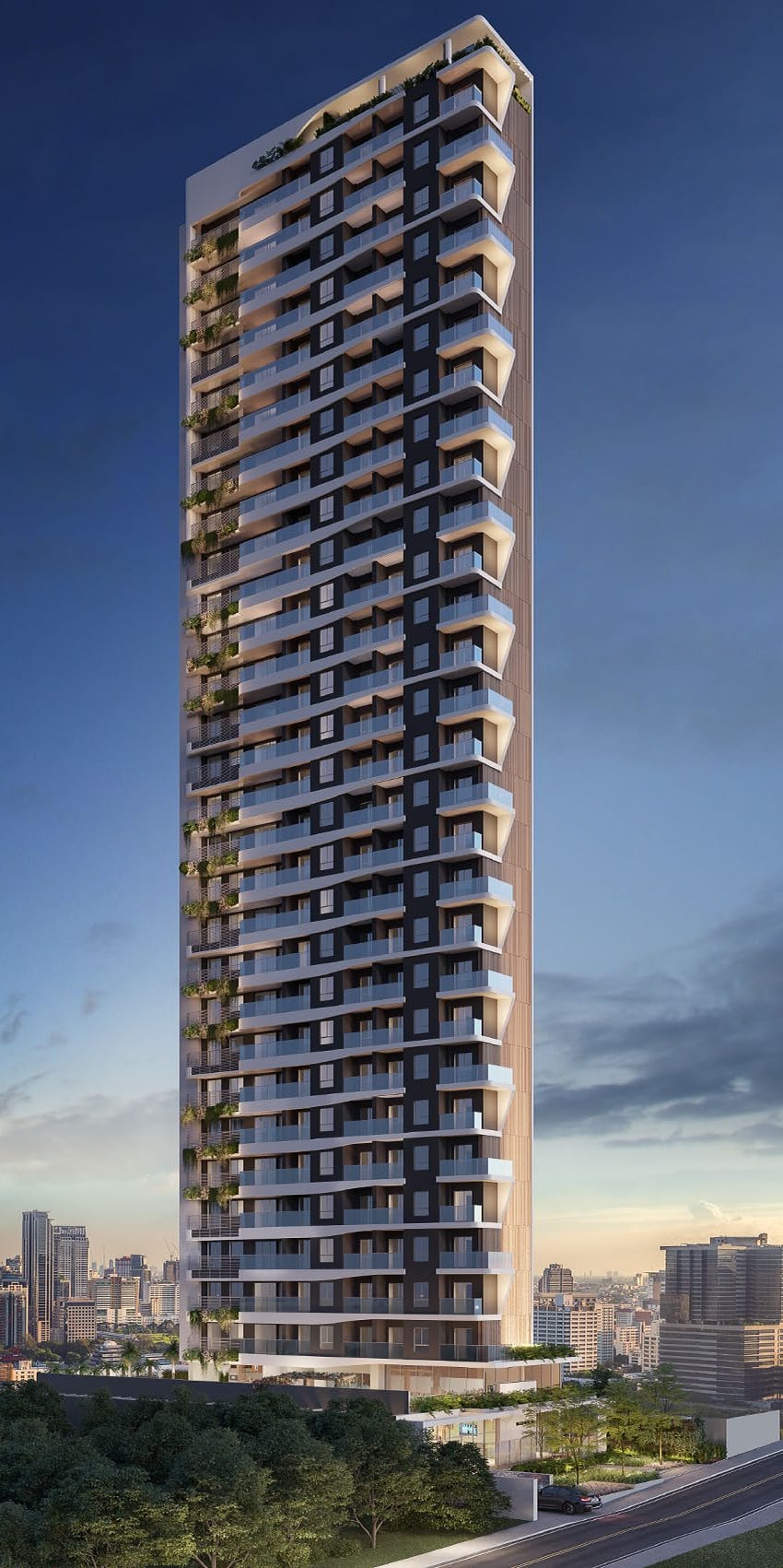 Hemisphere Residence — Building facade