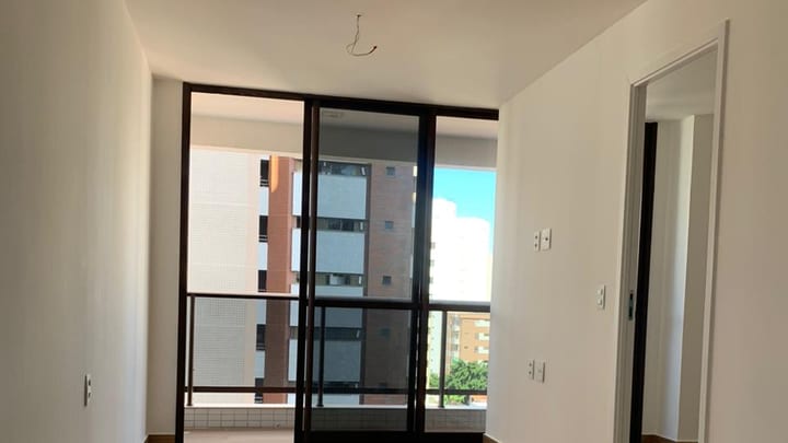 Living area opening onto the balcony